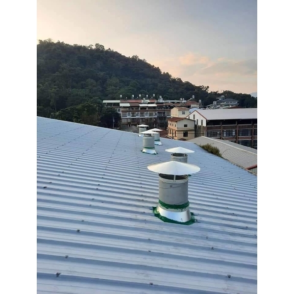 屋頂排氣風管實績
